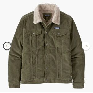 Patagonia Men's Pile-Lined Trucker Jacket EUC. See photos for size guide!